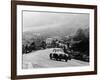 Fiat 1100S Berlinetta Competing in the Mille Miglia, Italy, 1947-null-Framed Photographic Print