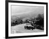 Fiat 1100S Berlinetta Competing in the Mille Miglia, Italy, 1947-null-Framed Photographic Print