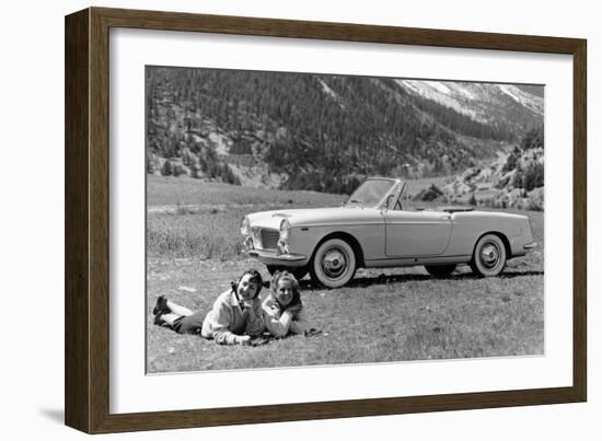 Fiat 1200 Cabriolet, C1962-null-Framed Photographic Print