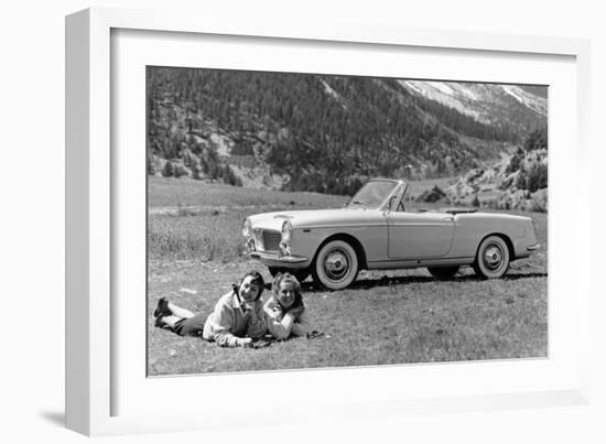 Fiat 1200 Cabriolet, C1962-null-Framed Photographic Print
