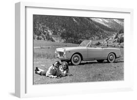 Fiat 1200 Cabriolet, C1962-null-Framed Photographic Print