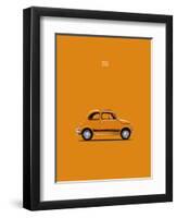 Fiat 500 Abarth 1969-Mark Rogan-Framed Art Print