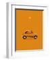 Fiat 500 Abarth 1969-Mark Rogan-Framed Art Print