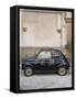 Fiat 500 Car, Cefalu, Sicily, Italy, Europe-Martin Child-Framed Stretched Canvas