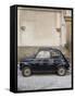 Fiat 500 Car, Cefalu, Sicily, Italy, Europe-Martin Child-Framed Stretched Canvas