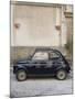 Fiat 500 Car, Cefalu, Sicily, Italy, Europe-Martin Child-Mounted Photographic Print