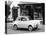 Fiat 500 Parked Outside a Quaint Shop, 1969-null-Stretched Canvas