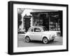 Fiat 500 Parked Outside a Quaint Shop, 1969-null-Framed Photographic Print