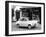 Fiat 500 Parked Outside a Quaint Shop, 1969-null-Framed Photographic Print