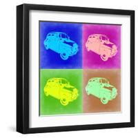 Fiat 500 Pop Art 2-NaxArt-Framed Art Print