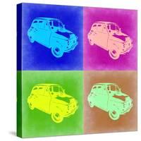 Fiat 500 Pop Art 2-NaxArt-Stretched Canvas