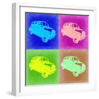 Fiat 500 Pop Art 2-NaxArt-Framed Art Print