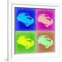 Fiat 500 Pop Art 2-NaxArt-Framed Art Print