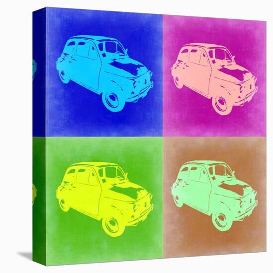 Fiat 500 Pop Art 2-NaxArt-Stretched Canvas