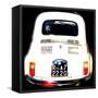 Fiat 500, Rome-Tosh-Framed Stretched Canvas