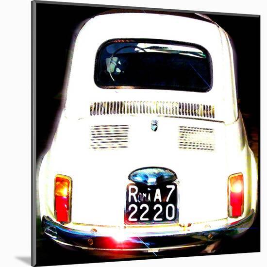 Fiat 500, Rome-Tosh-Mounted Art Print