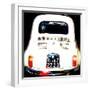 Fiat 500, Rome-Tosh-Framed Art Print