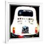 Fiat 500, Rome-Tosh-Framed Art Print