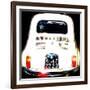 Fiat 500, Rome-Tosh-Framed Art Print