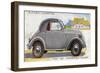 Fiat 500-null-Framed Art Print