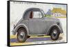 Fiat 500-null-Framed Stretched Canvas