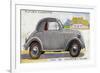 Fiat 500-null-Framed Premium Giclee Print