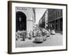 Fiat 600 Multipla Leading a Procession of Fiats, Italy, (Late 1950S)-null-Framed Photographic Print