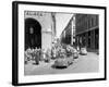 Fiat 600 Multipla Leading a Procession of Fiats, Italy, (Late 1950S)-null-Framed Photographic Print