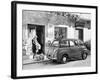 Fiat 600 Multipla Outside a Shop, (C1955-C1965)-null-Framed Photographic Print