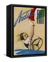 Fiat Ardita Advertisement 1932-null-Framed Stretched Canvas