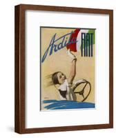 Fiat Ardita Advertisement 1932-null-Framed Photographic Print