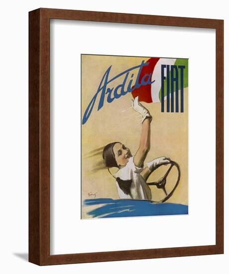 Fiat Ardita Advertisement 1932-null-Framed Photographic Print