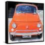 Fiat Cinquecento-Tosh-Framed Stretched Canvas