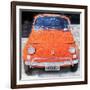 Fiat Cinquecento-Tosh-Framed Art Print