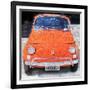 Fiat Cinquecento-Tosh-Framed Art Print