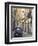 Fiat Driving in Narrow Street, Sassari, Sardinia, Italy-Doug Pearson-Framed Photographic Print