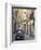 Fiat Driving in Narrow Street, Sassari, Sardinia, Italy-Doug Pearson-Framed Photographic Print