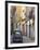 Fiat Driving in Narrow Street, Sassari, Sardinia, Italy-Doug Pearson-Framed Photographic Print