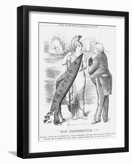 Fiat Experimentum-!, 1877-Joseph Swain-Framed Giclee Print