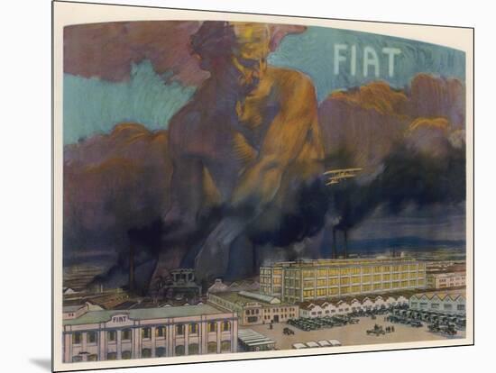 Fiat Factory-null-Mounted Photographic Print