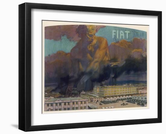 Fiat Factory-null-Framed Premium Photographic Print