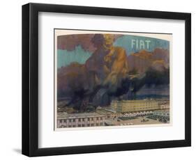 Fiat Factory-null-Framed Photographic Print