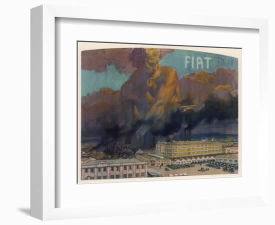 Fiat Factory-null-Framed Photographic Print