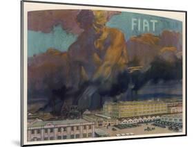 Fiat Factory-null-Mounted Photographic Print