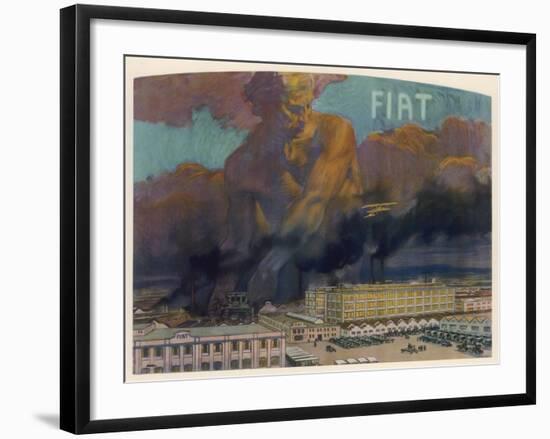 Fiat Factory-null-Framed Photographic Print