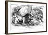 Fiat Justitia! the British Lion and the Afghan Wolves, Cartoon from 'Punch' Magazine-John Tenniel-Framed Giclee Print