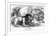 Fiat Justitia! the British Lion and the Afghan Wolves, Cartoon from 'Punch' Magazine-John Tenniel-Framed Giclee Print