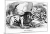 Fiat Justitia! the British Lion and the Afghan Wolves, Cartoon from 'Punch' Magazine-John Tenniel-Mounted Giclee Print