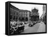 Fiats at a Rally, Turin, Italy, C1960-null-Framed Stretched Canvas