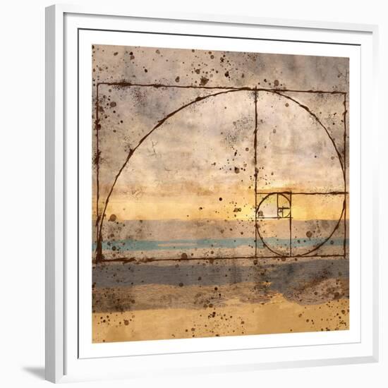 Fibonacci Shell-Marta Wiley-Framed Premium Giclee Print